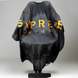 Пеньюар парикмахерский ST Pro Premium Barber Cape Smoke Ring BLK/GRAY SPIRAL фото 3