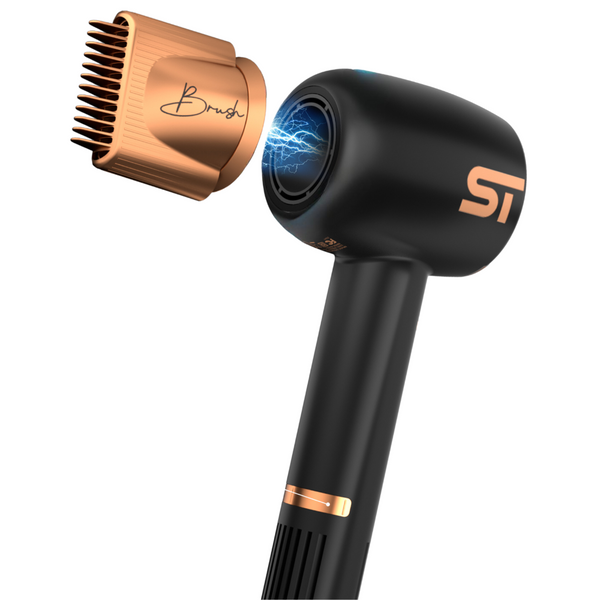 Фен для волосся ST Hair Dryer чорний, SHD347/BLK SHD347/BLK фото