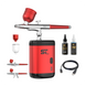 Аэрограф ST PRO Airbrush Gun Kit барберський, AG1/RED AG1/RED фото 1
