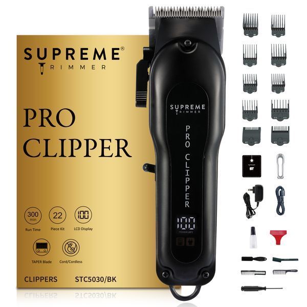 Машинка для стрижки волоcся ST PRO CLIPPER чорна, STC5030/BK STC5030/BK фото