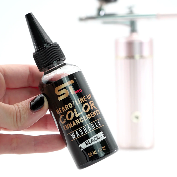Фарба ST PRO Color Enhancements Black для фейдів та бороди 60 мл, HE60/B1 HE60/B1 фото
