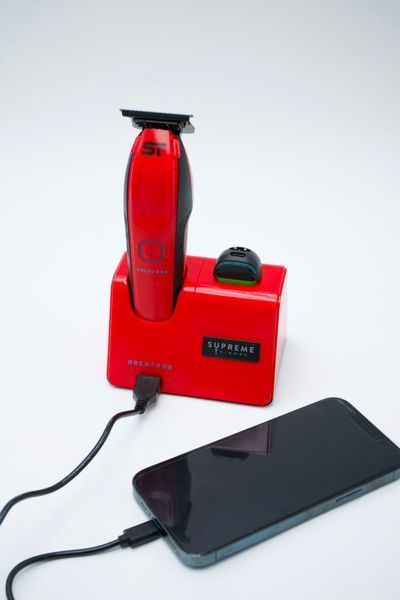 Тример для волосся ST Recharge ⚡️ Trimmer червоний, ST777/RED ST777/RED фото