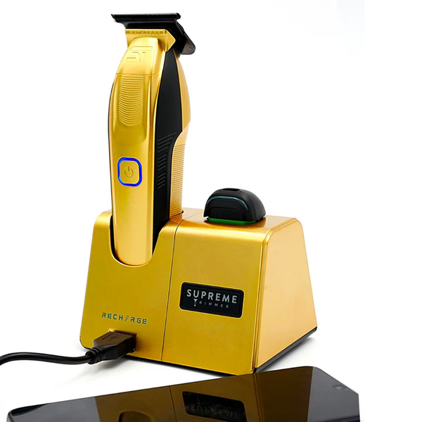 Тример для волосся ST Recharge ⚡️ Trimmer золотий, ST777/GOLD ST777/GOLD фото