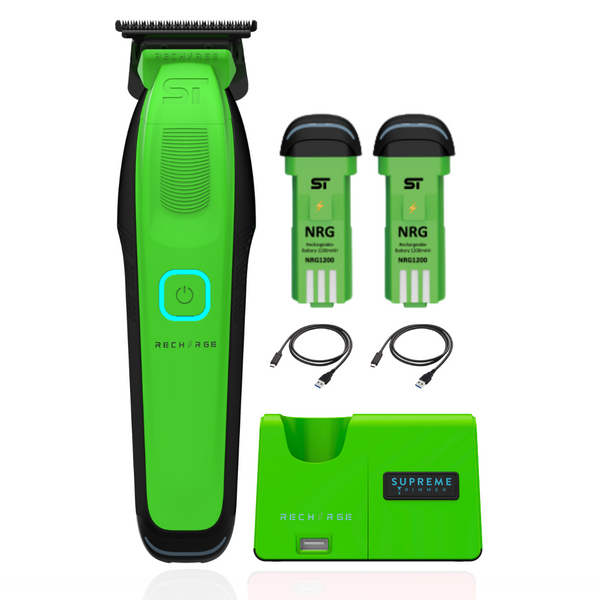 Тример для волосся ST Recharge ⚡️ Trimmer зелений, ST777/ACID ST777/ACID фото