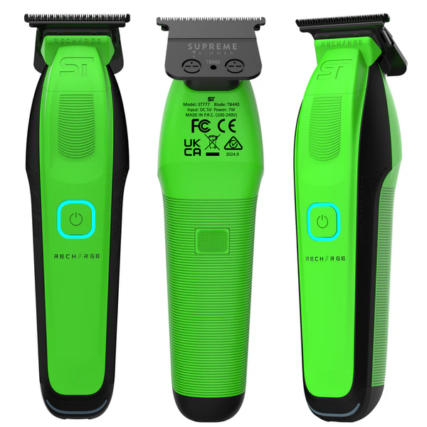 Тример для волосся ST Recharge ⚡️ Trimmer зелений, ST777/ACID ST777/ACID фото