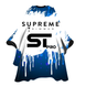 Пеньюар парикмахерский ST Pro Premium Barber Cape Blue Neon Blue Neon фото